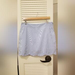 NWOT Vineyard Vines Seersucker Performance Skort, Sz 10
